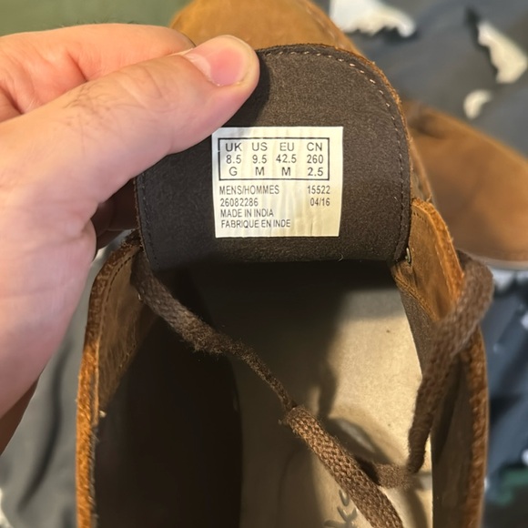 Men’s Clarks Bushacre Chukka 9.5M India made - Picture 3 of 5